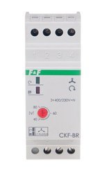 Phase I sequence and phase loss sensor 1P contact 10A threshold adjustable 165-180V 2 modules CKF-BR F&amp;F