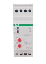 Phase sequence and phase I loss sensor 1Z contact 10A adjustable tripping time 0.5-15 sec 2 modules CKF-BT F&amp;F