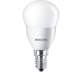 Philips CorePro LEDluster 4W E14 2700K matte LED ball bulb