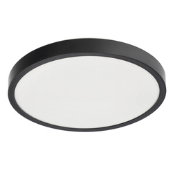 Plafond PERETI 18W black ring 29.5cm, 4000K neutral color, 1800lm, IP44, 220-240V EDO777609 EDO Solutions