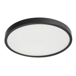 Plafond PERETI 24W black ring 35cm, 4000K neutral color, 2400lm, IP44, 220-240V EDO777614 EDO Solutions