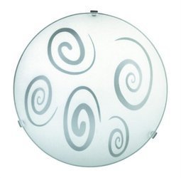 Plafond round SPIRAL E27 white Rabalux 1822