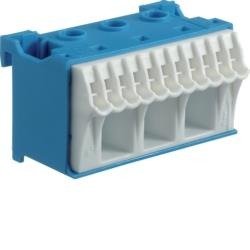 QC self-terminal block, blue, 14 connectors KN14N Hager