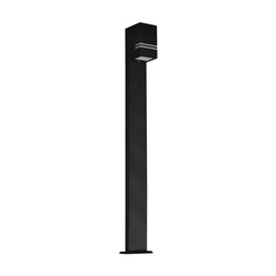 QUAZAR 12 GU10 black IP44 garden post Kobi