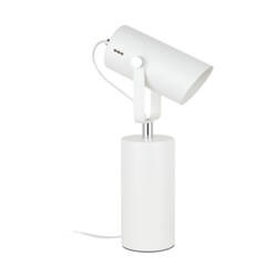 Resi desk lamp white matt/chrome E27 Max 40W IP20