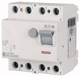 Residual current circuit breaker 4P 25A 0.03A AC type 194693 Eaton