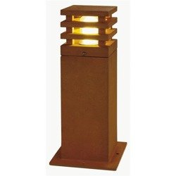 Rusty 40 Led garden post SLV 233427