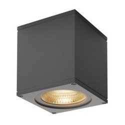 SLV Big Theo Ceiling LED 17.5W anthracite outdoor ceiling lamp 234535