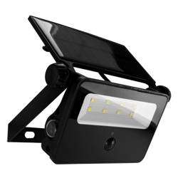 SMD LED solar floodlight with motion sensor SANTOR LED 2W 6500K CW 200lm IP65 Struhm