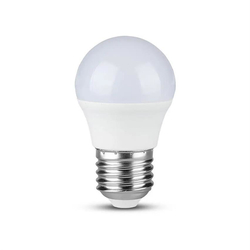 Samsung LED Chip 6.5W E27 bulb cold ball 6500K 600lm V-TAC