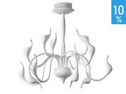 Snake 2 pendant ceiling lamp white Azzardo AZ0172