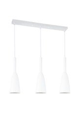 Solin 3xE27 tube white pendant lamp Light Prestige LP-181/3L WH