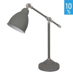 Sonny grey metal classic Italux MT-HN2054-1-GR cabinet desk lamp