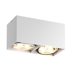 Spot BOX SL 2 G9 white surface mounted ceiling lamp 89949-G9 Zuma Line