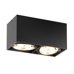 Spot ceiling lamp double black 2xG9 Zuma Line Box Sl 2 Spot 90433-G9 (Black)