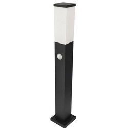 TULIS 60 SENSOR garden post with motion sensor, E27 black IP44 EDO777388 EDO Solutions