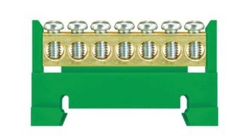 Terminal strip low base LZ7 green 7x16 mm2 E.4020 Pawbol