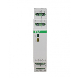 Timer with MODBUS RTU output, 4-channel, 1 module 160÷265V AC/DC