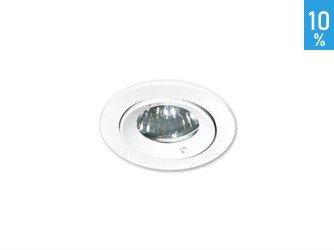 Tito 1 recessed ceiling luminaire white Azzardo AZ0815