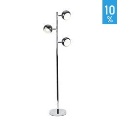 Trinton chrome standing floor lamp Azzardo AZ0024