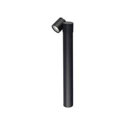 Tubings GU10 aluminum post standing lamp black Nowodvorski 8158