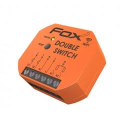 Two-channel Wi-Fi LED DOUBLE SWITCH 230V relay FOX F&amp;F