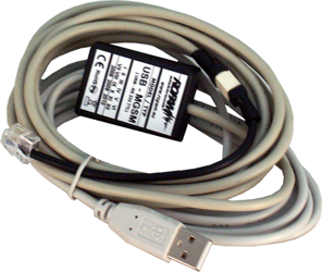 USB cable , converter: USB-RS232TTL, USB:A-RJ12, for programming