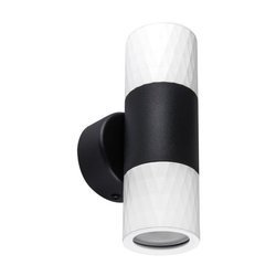 Wall lamp PIANO WLL 2xGU10 BLACK/WHITE black white Struhm