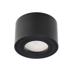 ZALDA OV Black IP20 spot ceiling luminaire, 220-240V, round, black EDO777450 Edo Solutions